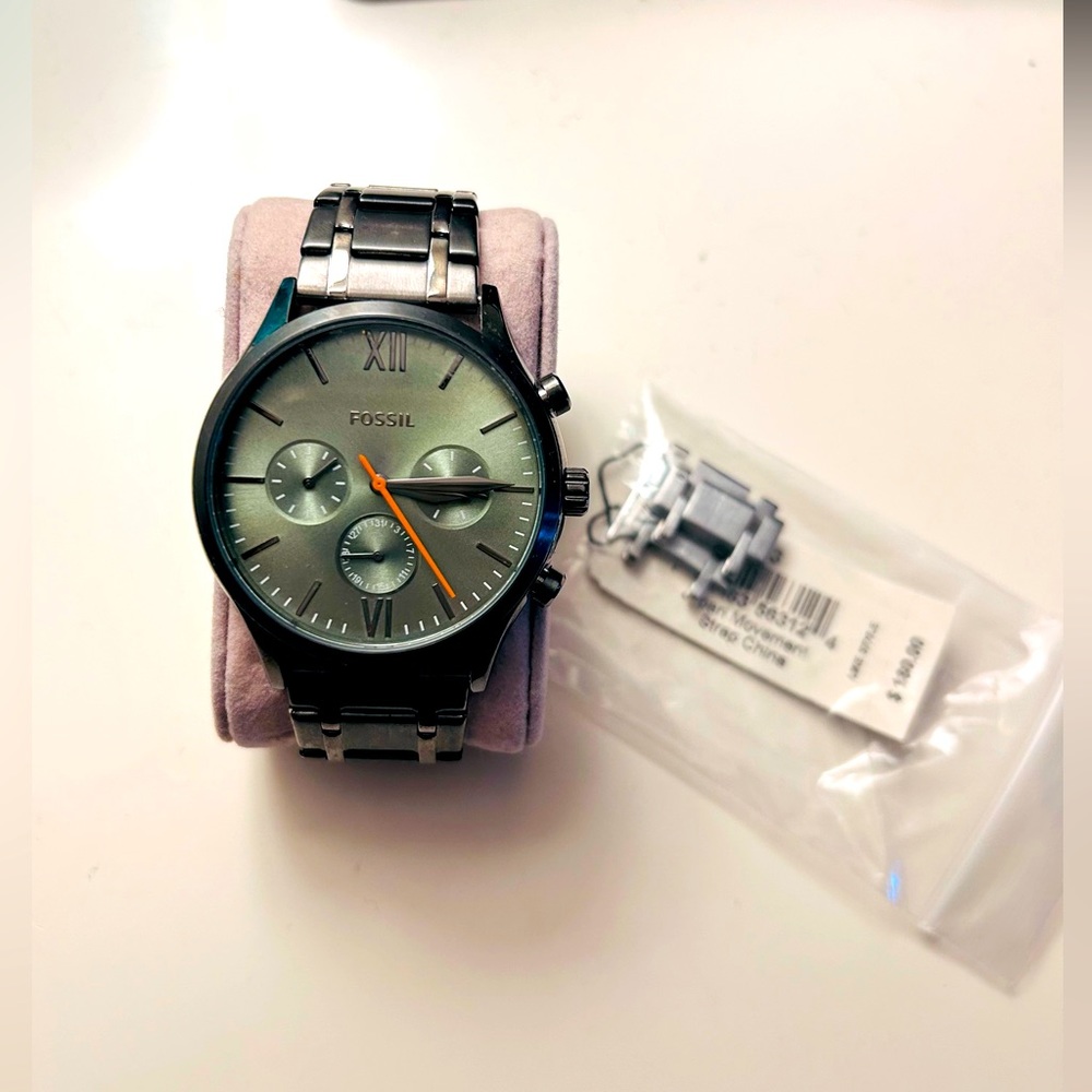 Men’s Gunmetal Fossil Watch